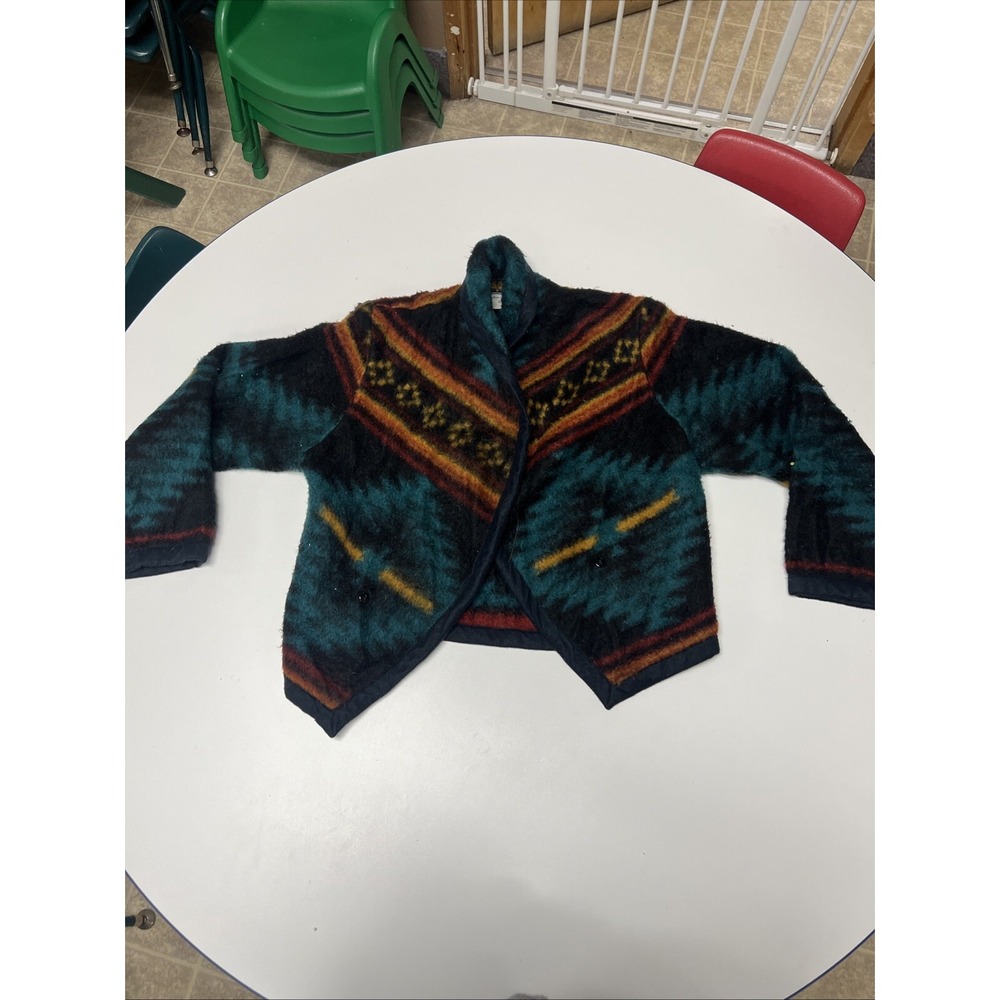 Yumaland Aztec Sweater Jacket Multicolor‎ Sm/med Women's